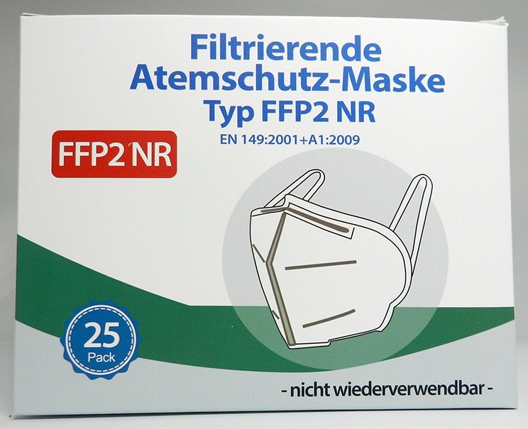Atemschutz-Maske Typ FFP2 NR