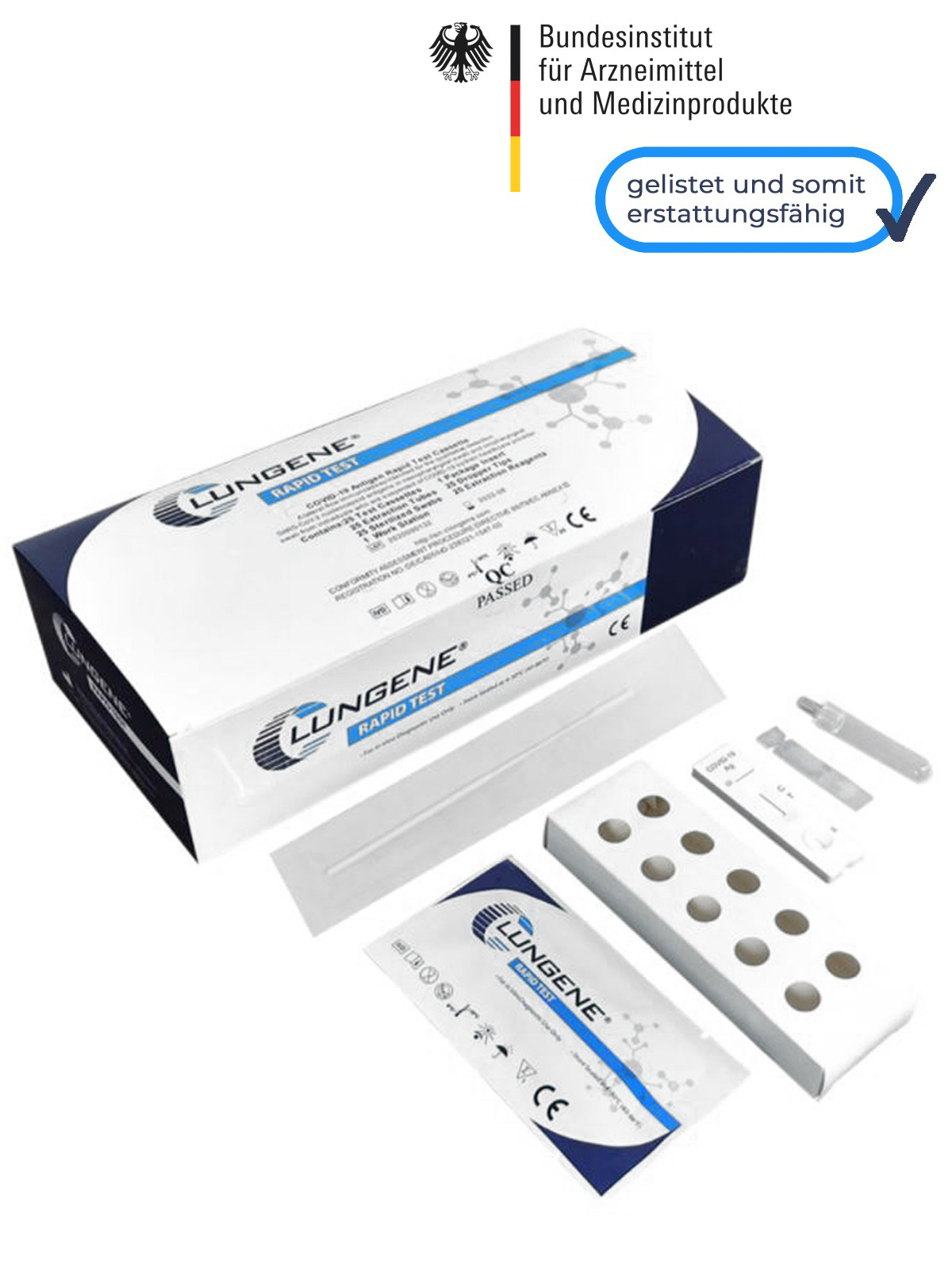 Clungene® COVID-19 Antigen Schnelltest 25er Box